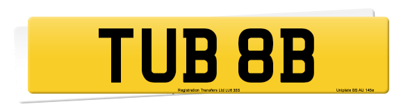 Registration number TUB 8B